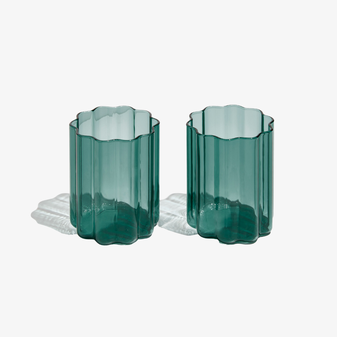 Wave Glass-Set of 2