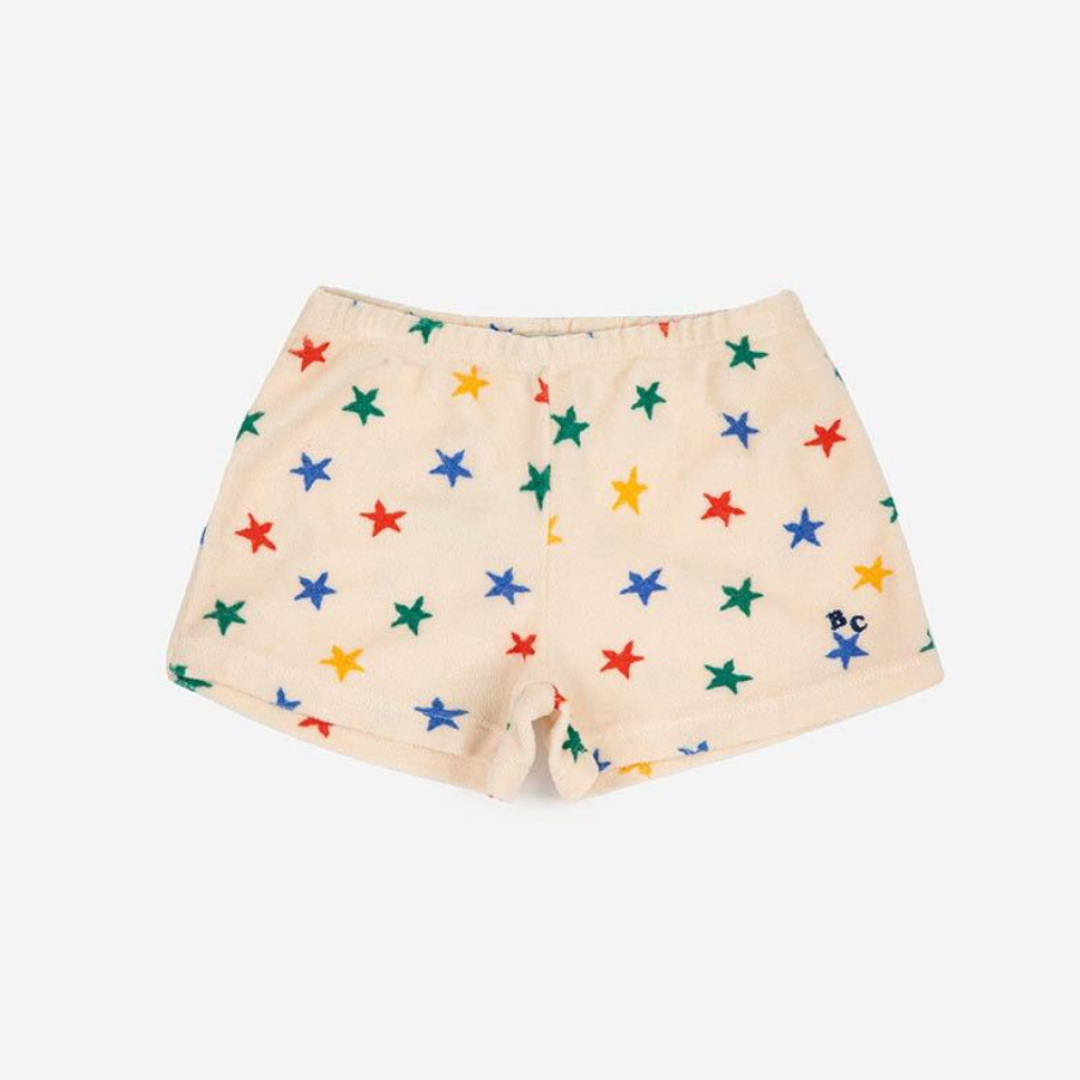 Multicolor Stars All Over Terry Short