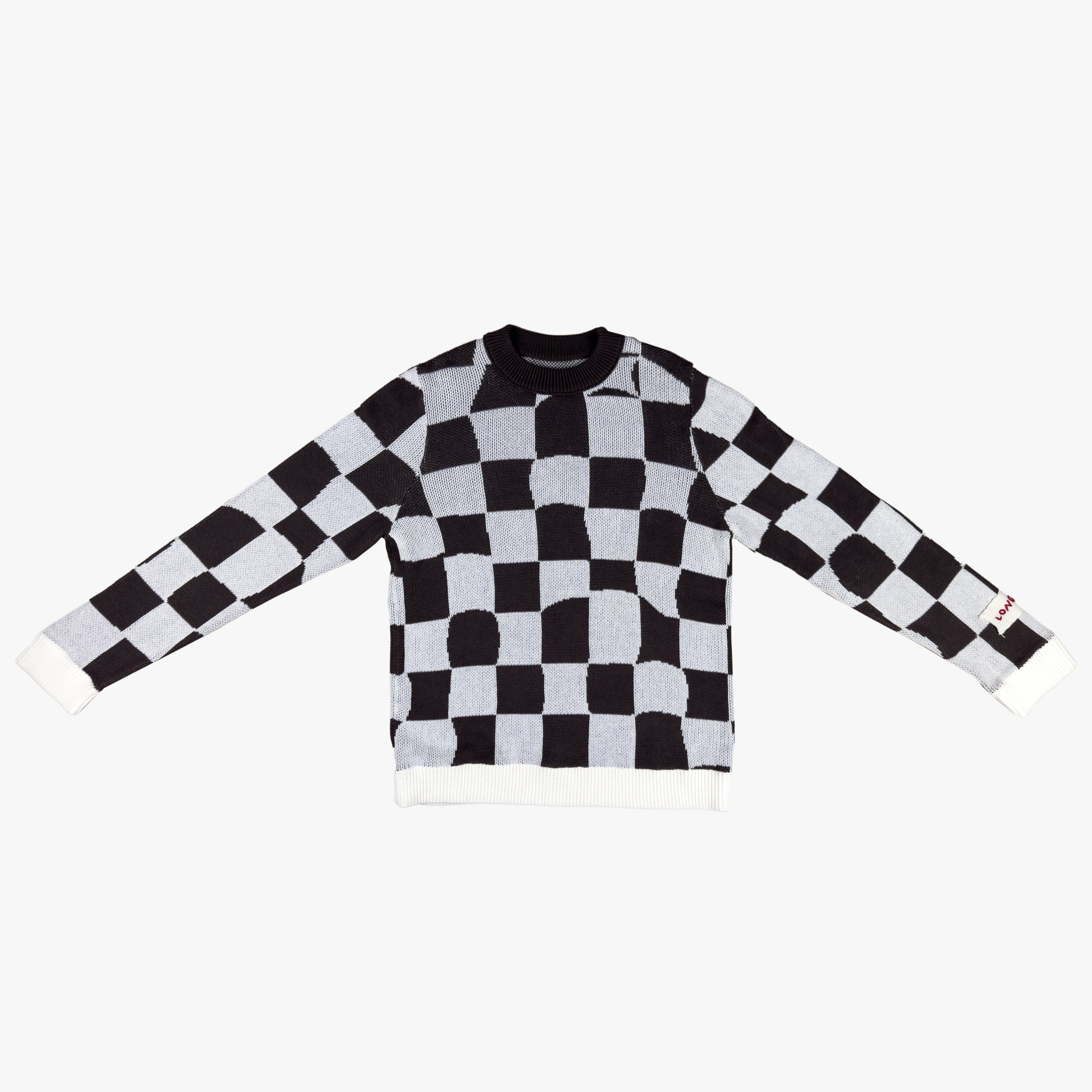 Chess Pattern Sweater